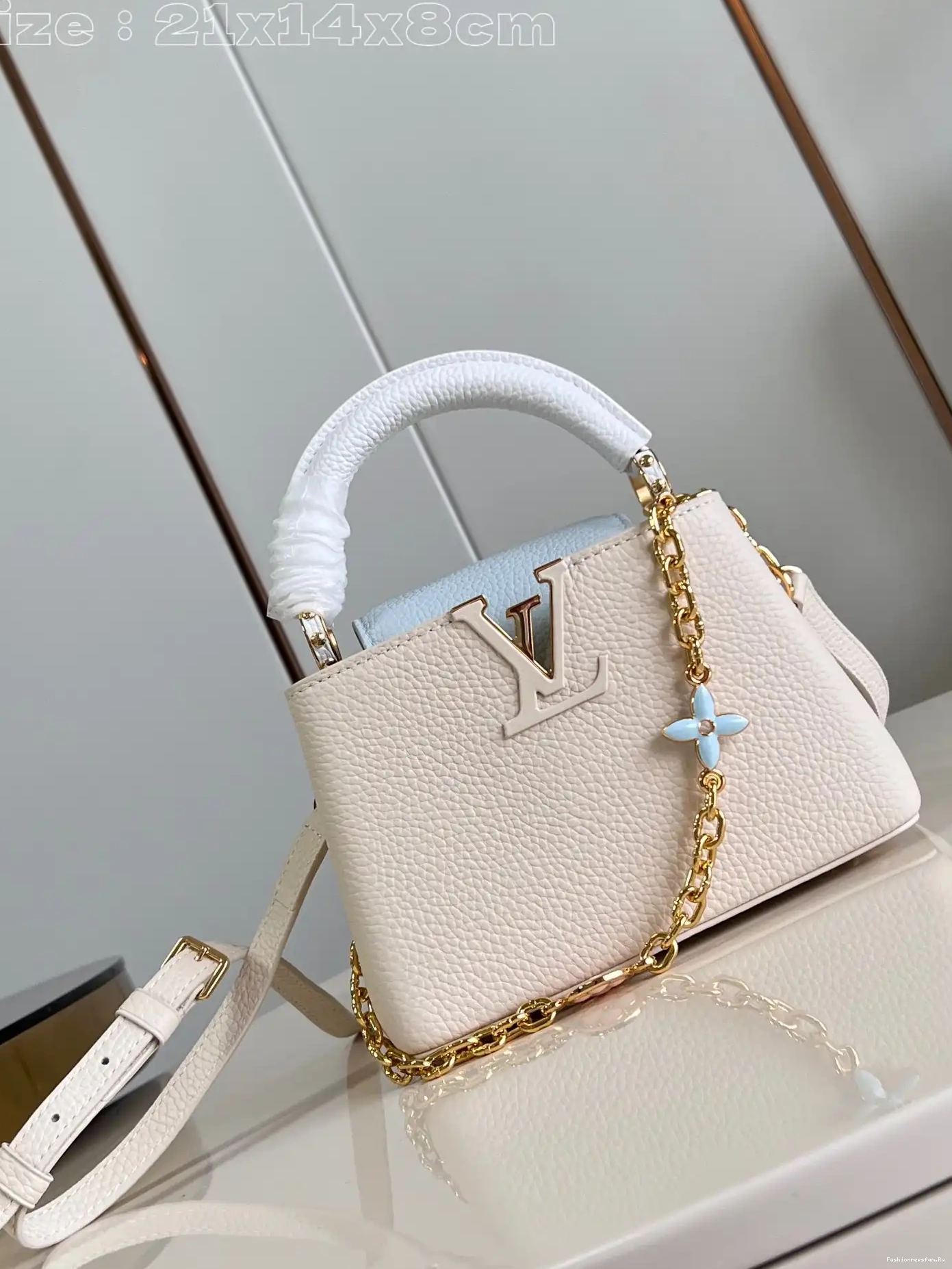 FS CHEAP VUITTON MINI-21*14*8CM CAPUCINES LOUIS 0607